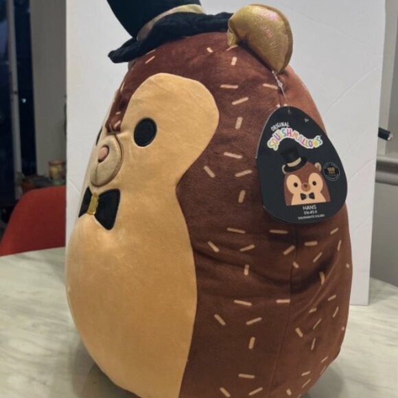 NWT Squishmallows 18” Hans with Golden Details - 100 millionth Celebration RARE! - Picture 12 of 16
